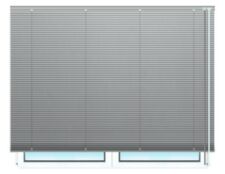 Алюминиевые горизонтальные жалюзи 16 мм №56 цена. Купить в «Мастерская Жалюзи»